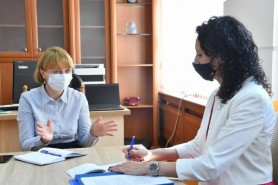 Ala Nemerenco a avut o întrevedere cu reprezentanta OMS în Republica Moldova, Miljana Grbic